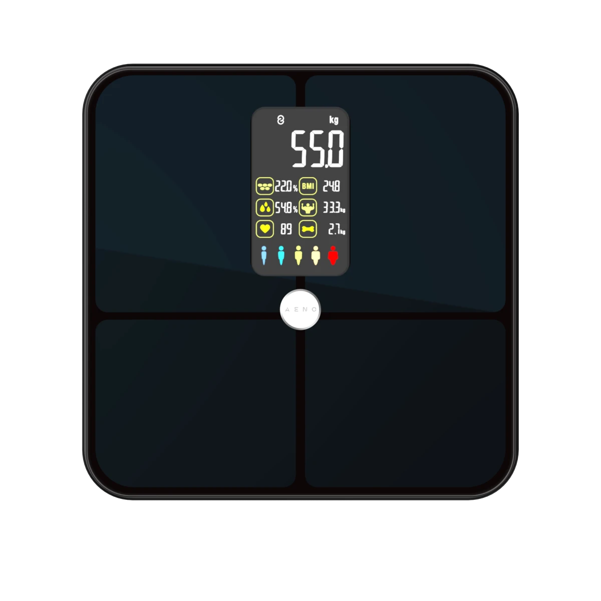 Cântar corporal AENO BS2S - ABS0002S