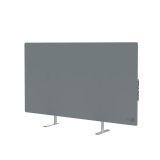AENO Premium Eco Smart Heater, 700W, Tempered glass, Infrared+convection heating type, LED display, Plug type: Europe (E/F type), GREY - AGH0005S
